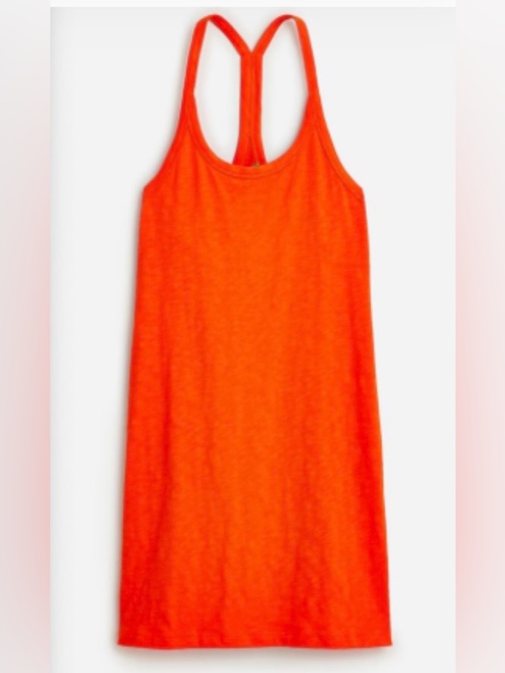 J. CREW tank dress in slub cotton